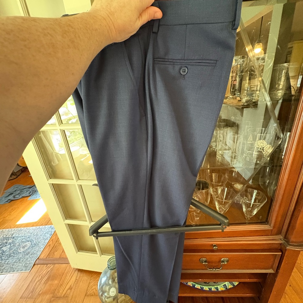 Men's Navy Dress Pants